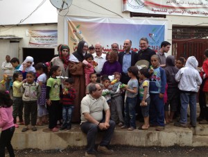 Our delegation visits Baalbek Palestinian Refugee Camp