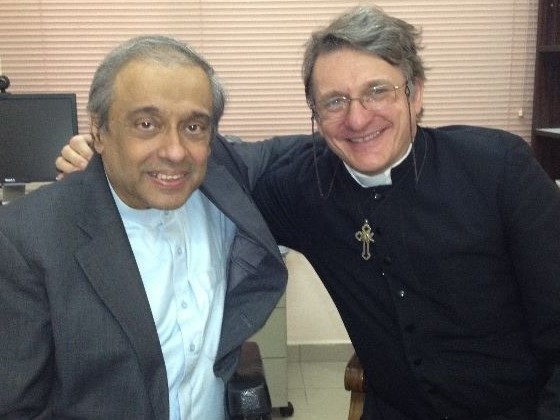 with Dr Muzaffar in 2013